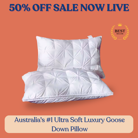 The Sleepy Goose Co - Luxury goose down pillow